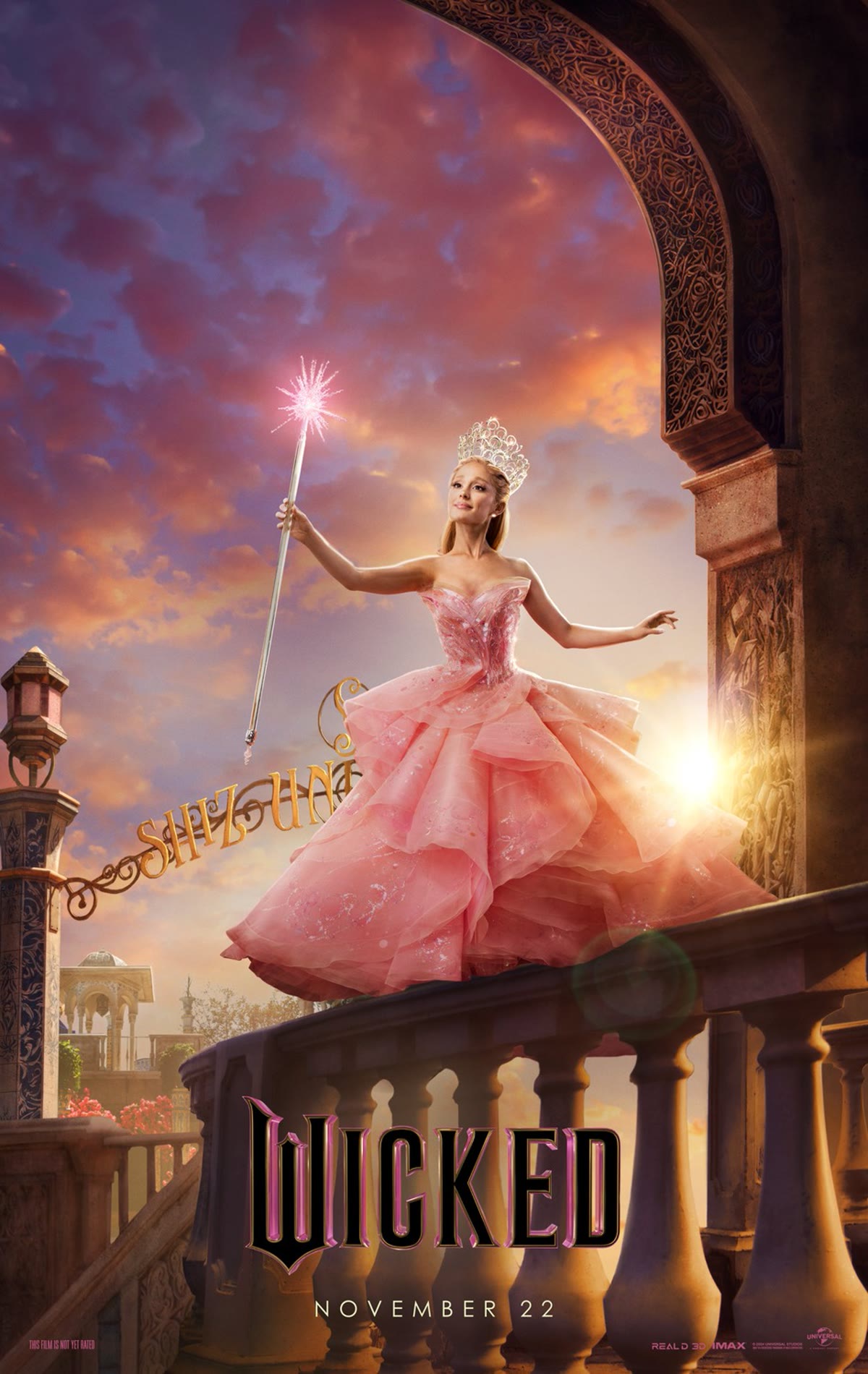 Ariana Grande as Glinda in the 2024 film