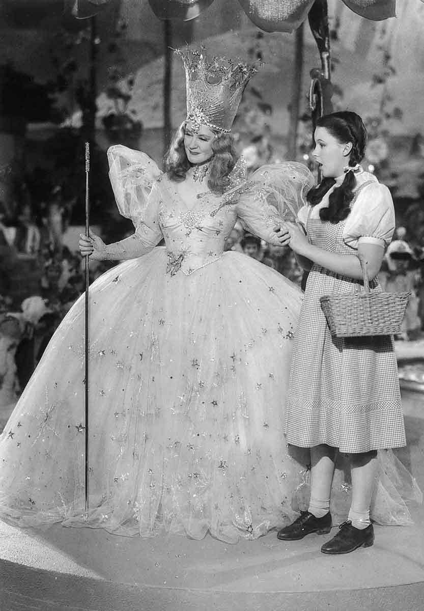 Glinda and Dorothy in the 1939 MGM film
