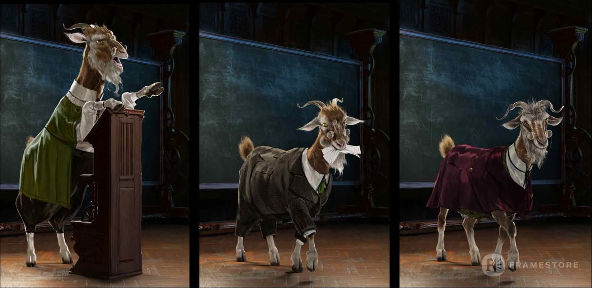 Doctor Dillamond concept art