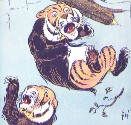 Denslow color plate of the Witch's Castle