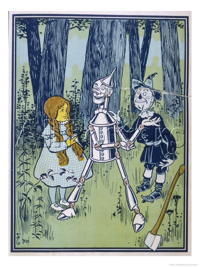 Denslow interior illustration of Oz