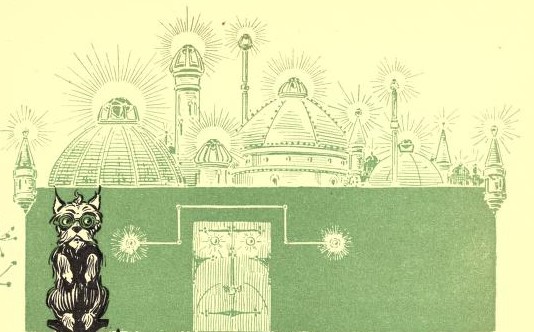 John R. Neill illustration of the Emerald City